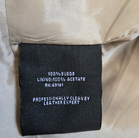 Carslisle 100% Smooth Suede Leopard Print Women's Jacket. Size 10 - Picture 10 of 12